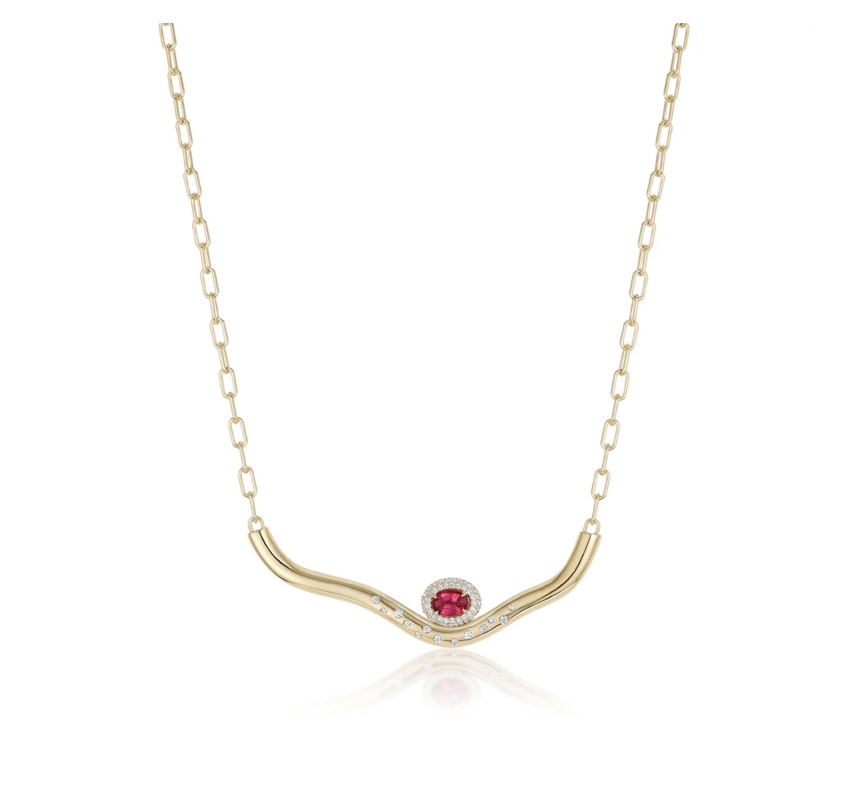 necklace-0502213-elizeh-lyn-gallery گردنبند الیزه - گالری طلا جواهر و نقره لین