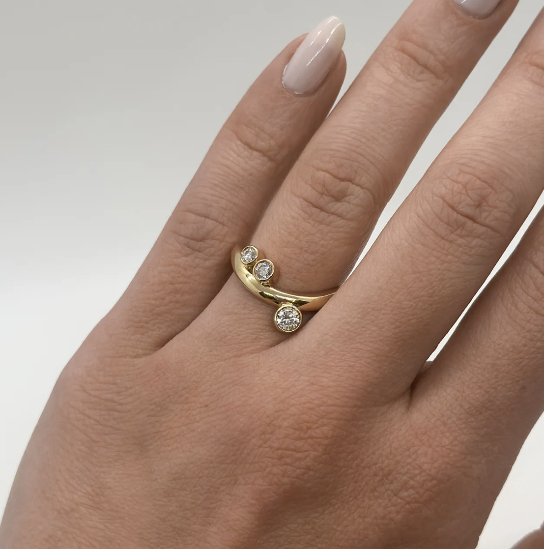 ring-050264-moj-lyn-gallery انگشتر موج - گالری طلا جواهر و نقره لین