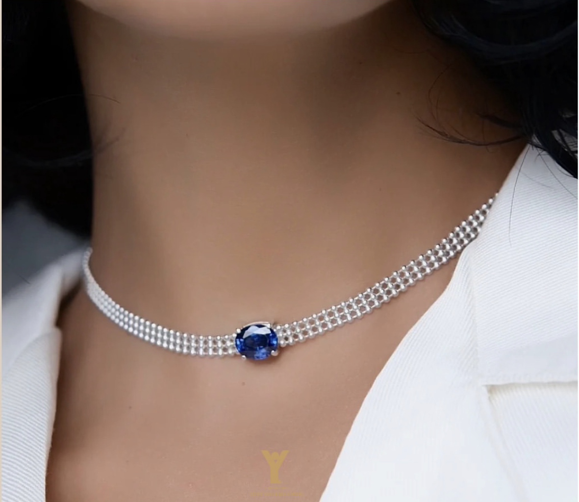 necklace-050267-shamim-lyn-gallery گردنبند شمیم - گالری طلا جواهر و نقره لین