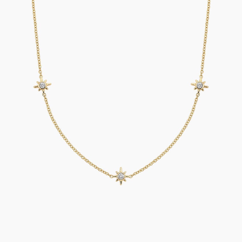 gold-collection-050293-northstar-lyn-gallery-lyn-gallery گردنبند کالکشن ستاره قطبی - گالری طلا جواهر و نقره لین