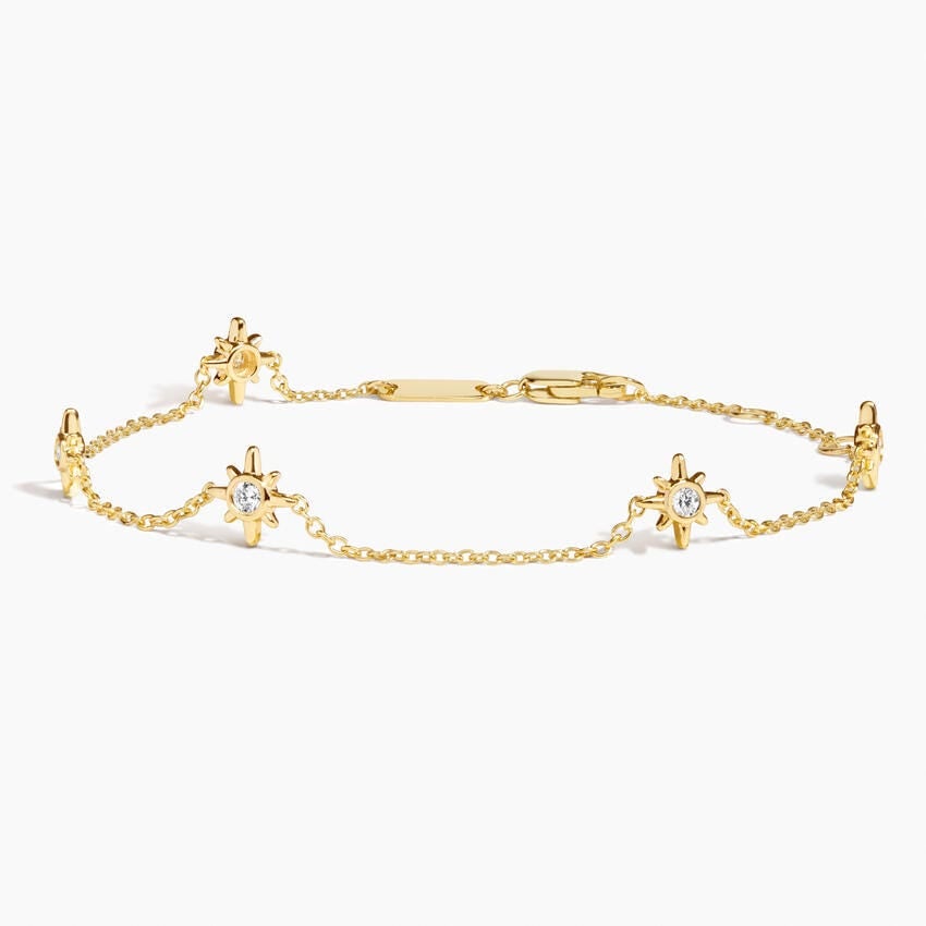 gold-collection-050293-northstar-lyn-gallery-lyn-gallery دستبند کالکشن ستاره قطبی - گالری طلا جواهر و نقره لین