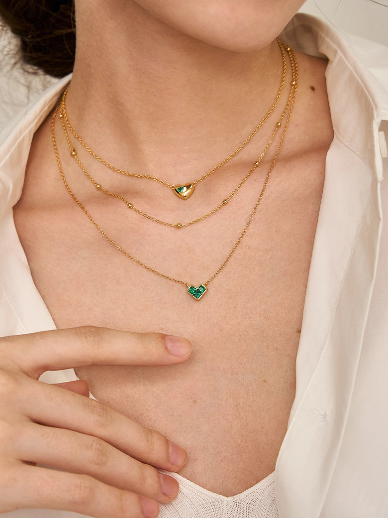 gold-set-0502138-farin-lyn-gallery گردنبند فرین - گالری طلا جواهر و نقره لین