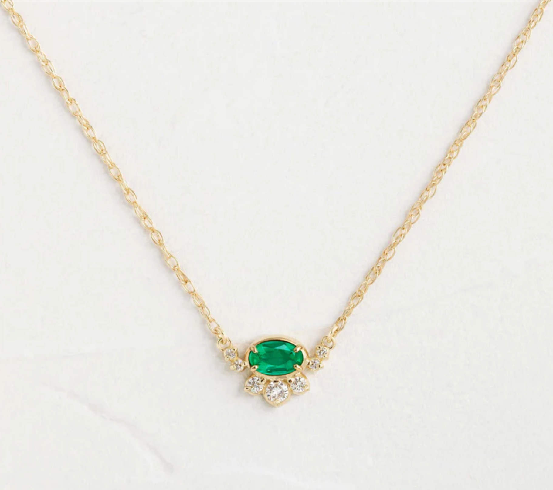 necklace-0502161-poori-lyn-gallery گردنبند پوری (ماه تولد) - گالری طلا جواهر و نقره لین