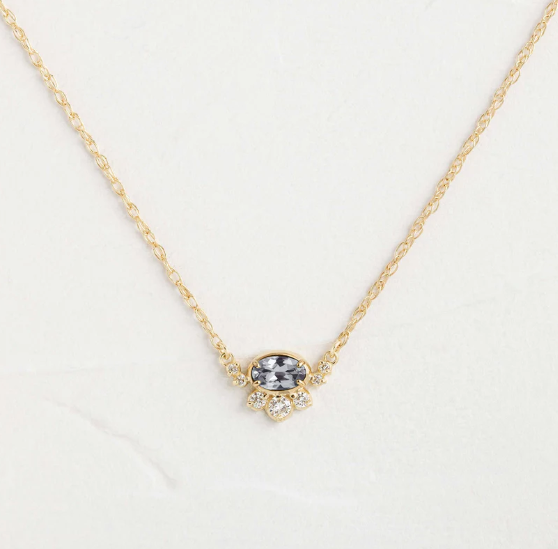 necklace-0502161-poori-lyn-gallery گردنبند پوری (ماه تولد) - گالری طلا جواهر و نقره لین