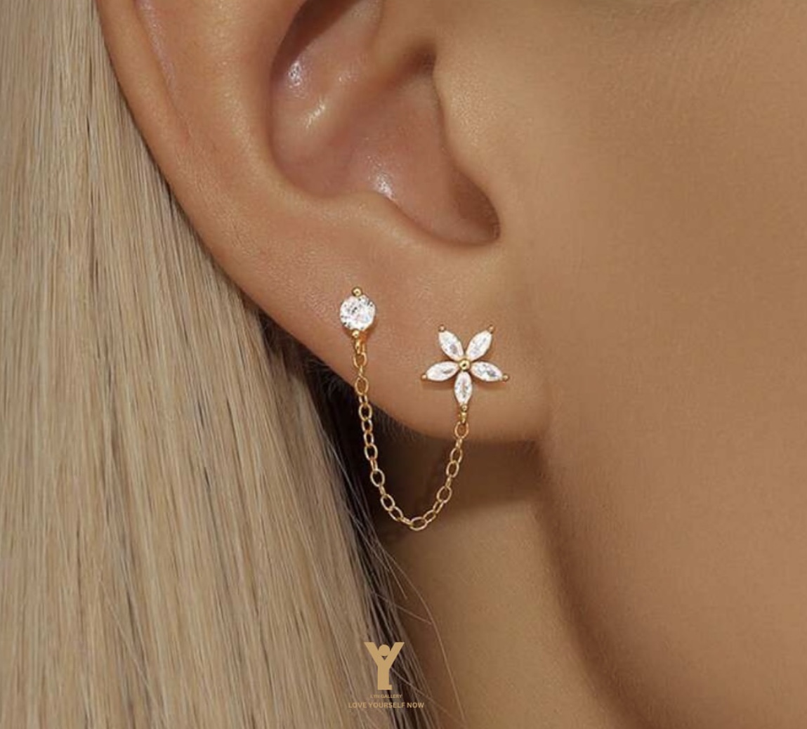 earings-0502980laris-lyn-gallery گوشواره لاریس - گالری طلا جواهر و نقره لین