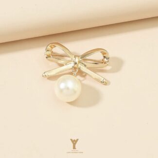 سنجاق لباس پاپیون - گالری طلا جواهر و نقره لین