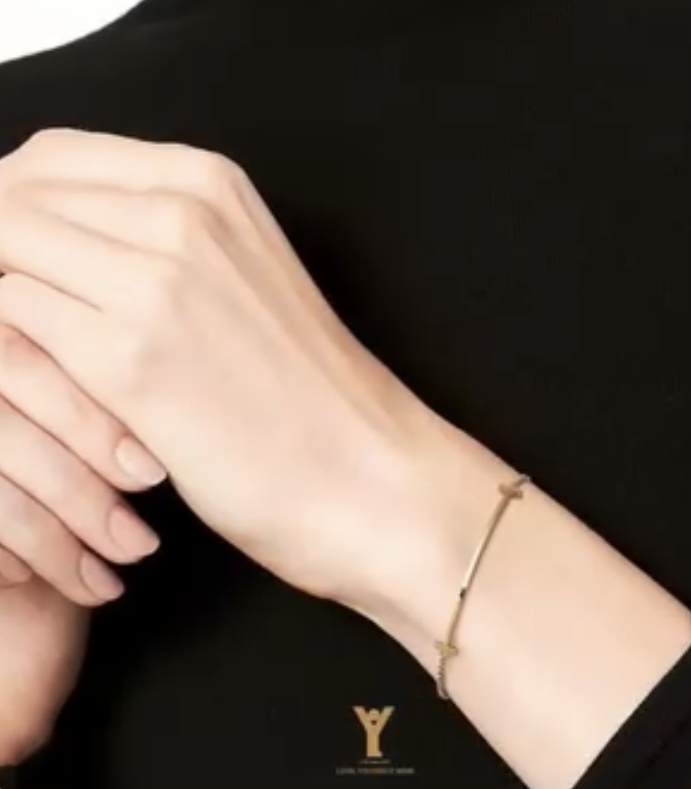 bracelet-0502151-smile-lyn-gallery دستبند لبخند - گالری طلا جواهر و نقره لین