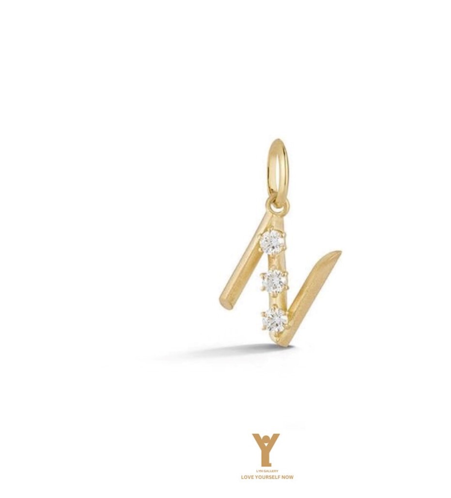 charm-050291-letters-lyn-gallery آویزحروف - گالری طلا جواهر و نقره لین