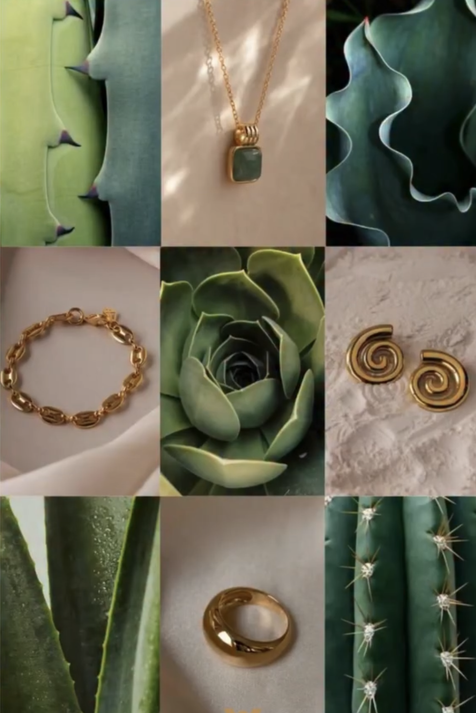 gold-collection-0502105-cactus-lyn-gallery کالکشن کاکتوس - گالری طلا جواهر و نقره لین