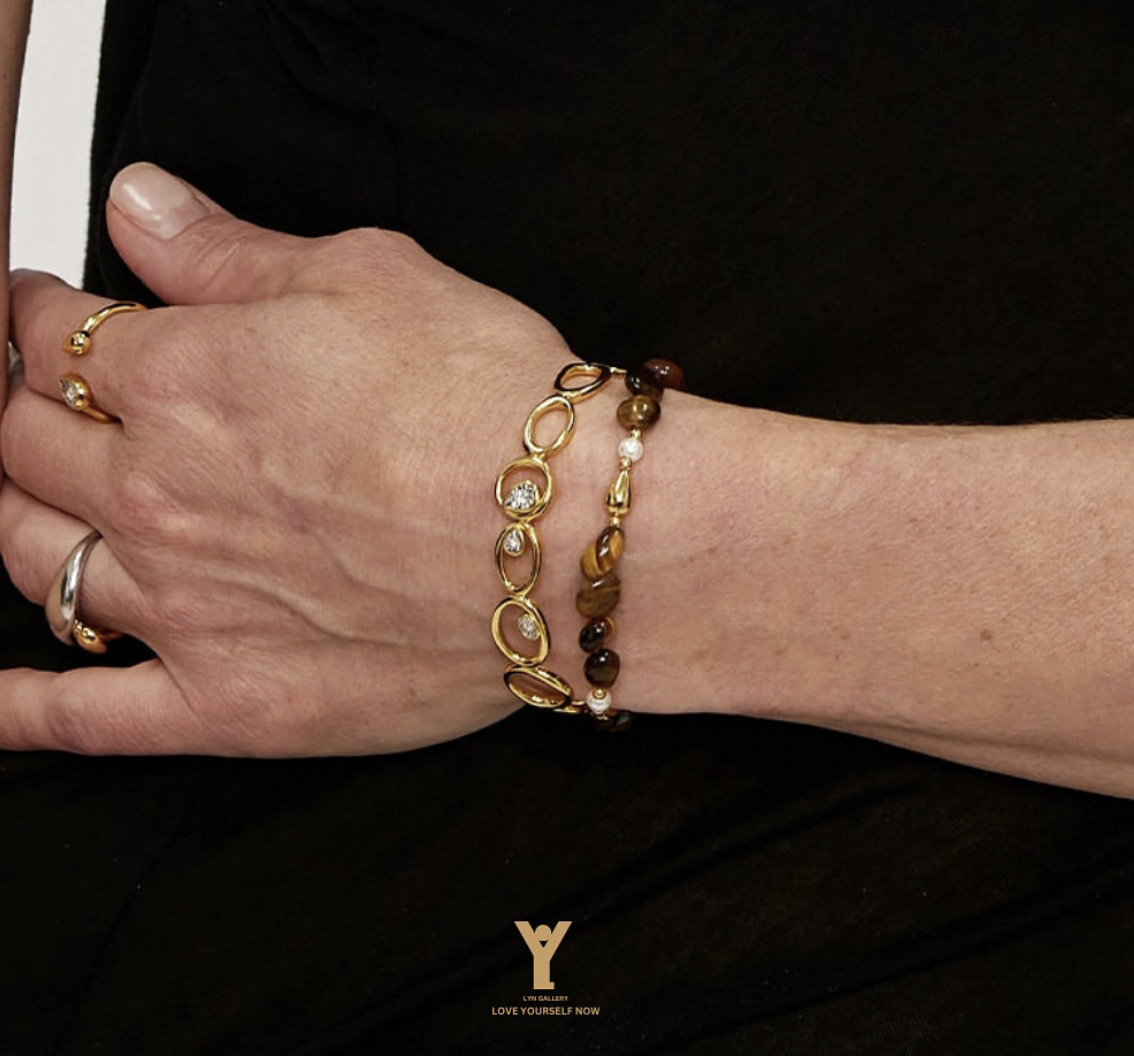 gold-collection-bracelet-050286-sosha دستبند سوشا - گالری طلا جواهر و نقره لین
