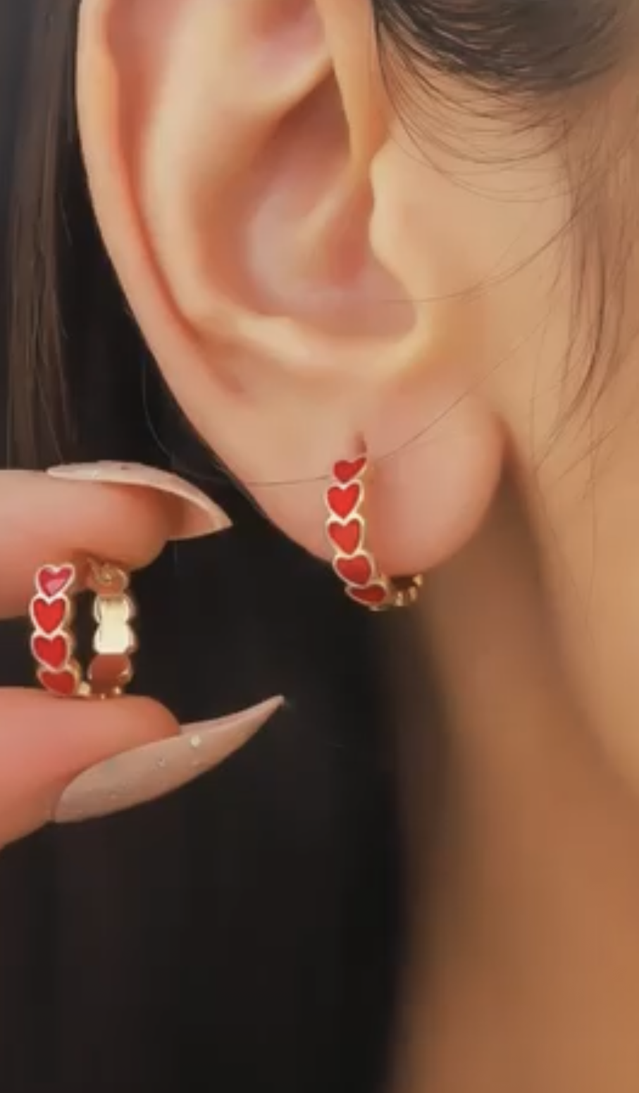 earings-0502156-dayana-lyn-gallery گوشواره دایانا - گالری طلا جواهر و نقره لین
