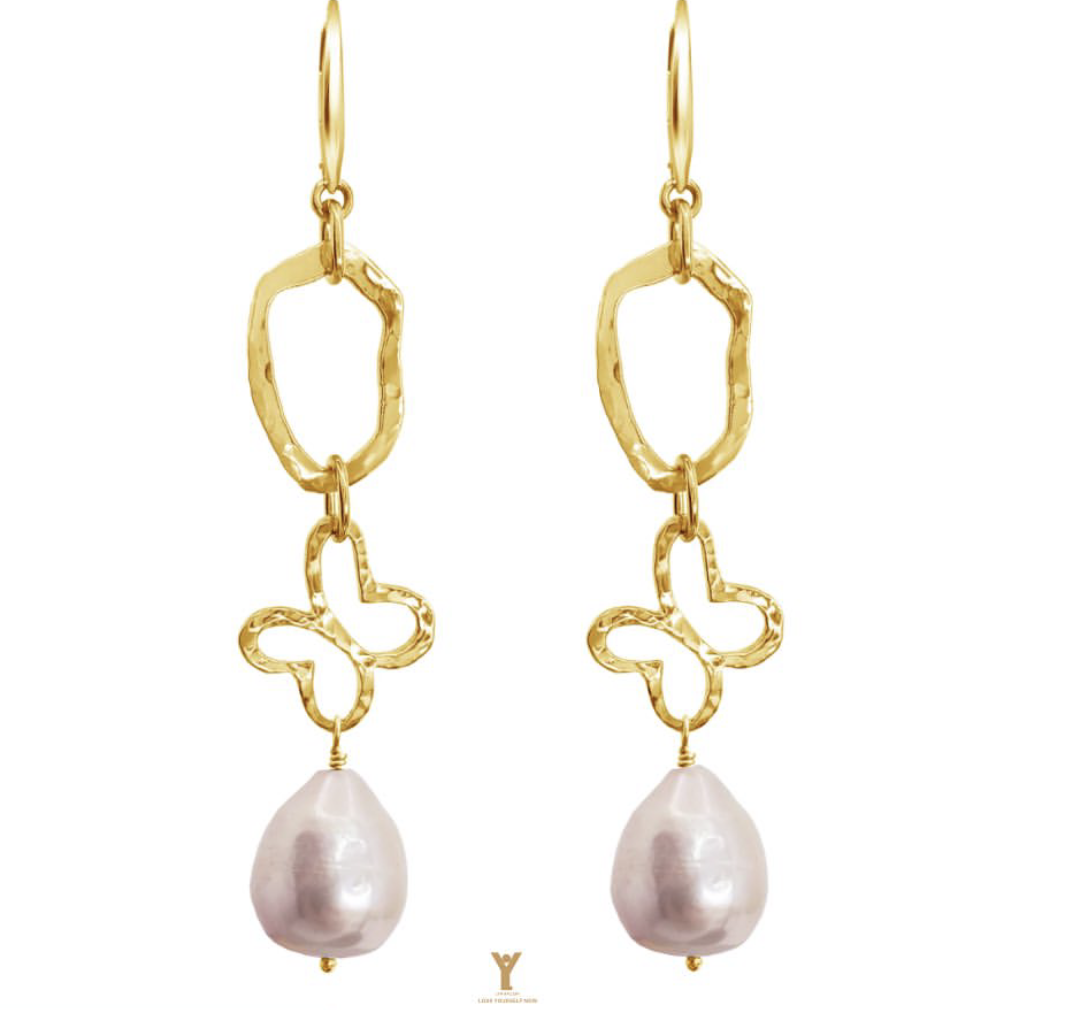 earings-0502157-dordaneh-lyn-gallery گوشواره دردانه - گالری طلا جواهر و نقره لین