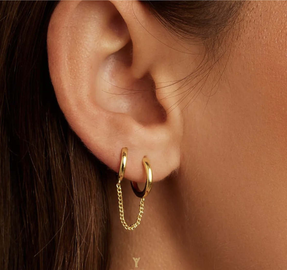 earings-0502180-shina-lyn-gallery گوشواره شینا - گالری طلا جواهر و نقره لین