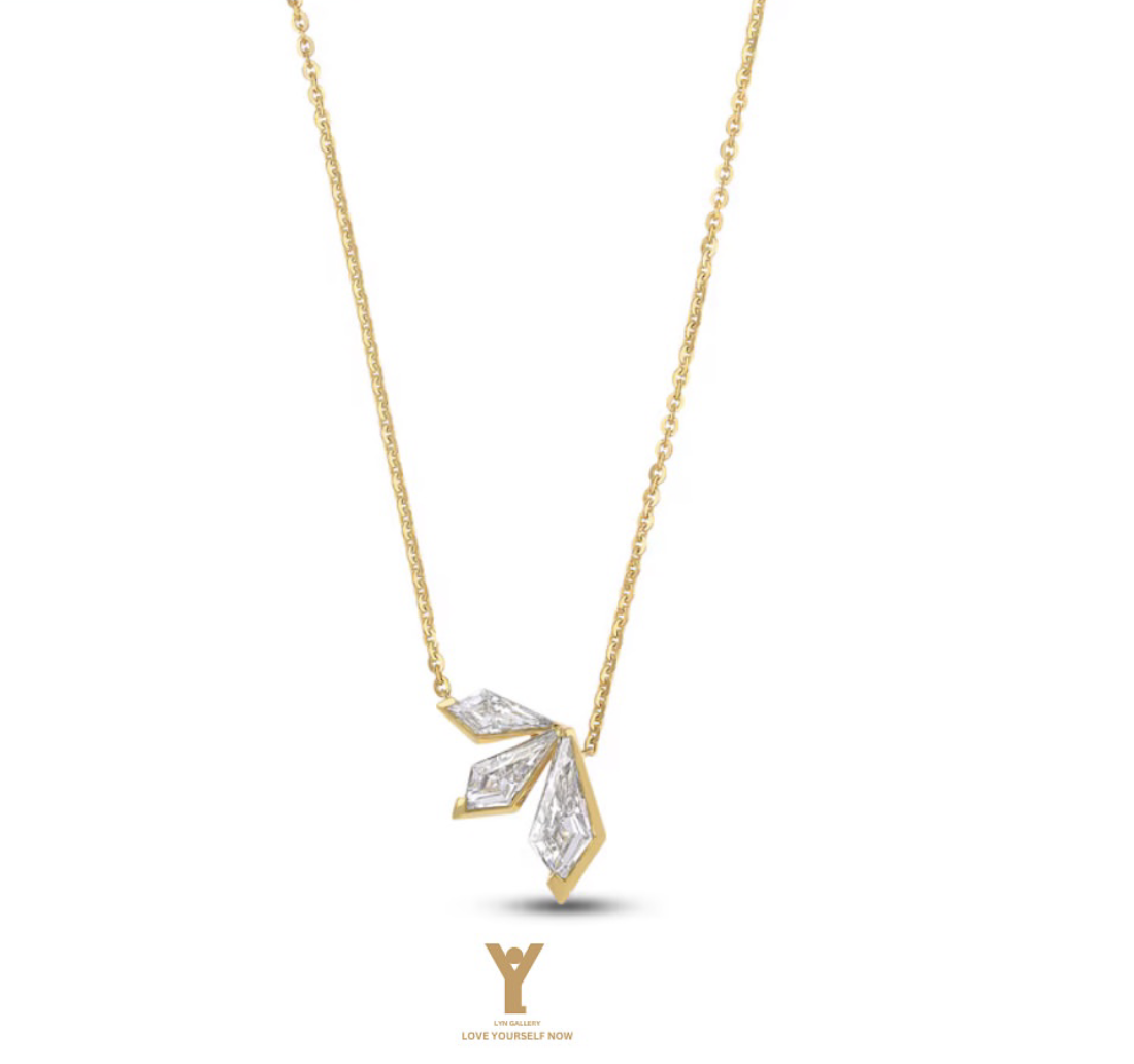 necklace-050276-kite-lyn-gallery گردنبند کایت(بادبادک)- گالری طلا جواهر و نقره لین