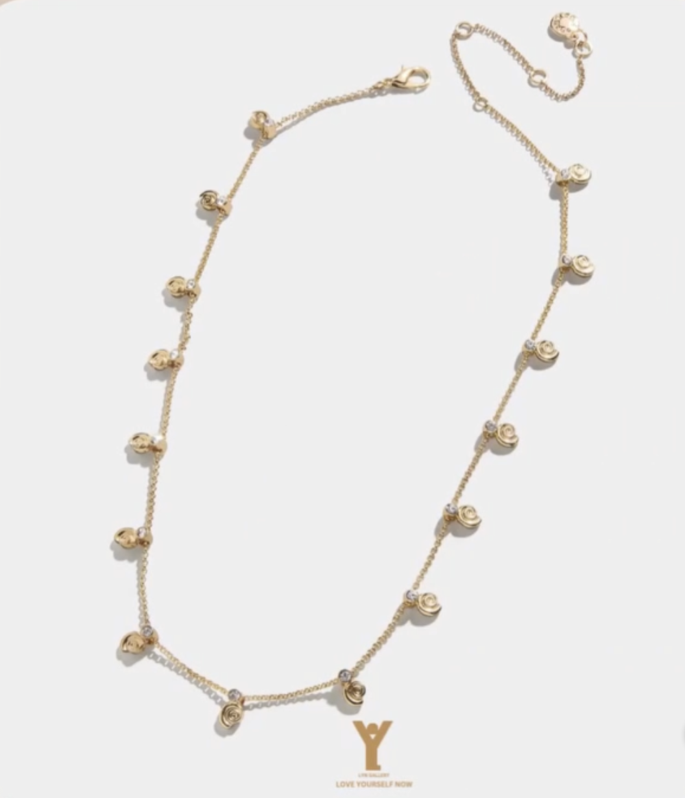 necklace-0502106-oralia-lyn-gallery گردنبند ارالیا - گالری طلا جواهر و نقره لین