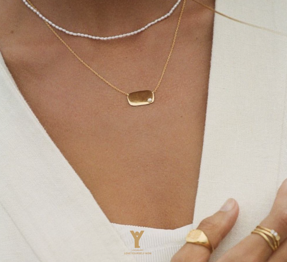 necklace-0502184-shokoofa-lyn-gallery گردنبند شکوفا - گالری طلا جواهر و نقره لین