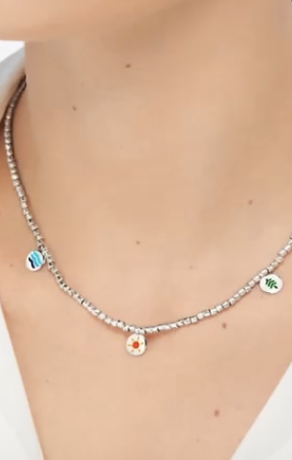 necklace-0502179-tida-lyn-gallery گردنبند تیدا - گالری طلا جواهر و نقره لین