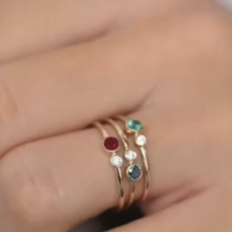 انگشتر به‌آفرید - گالری طلا جواهر و نقره لین