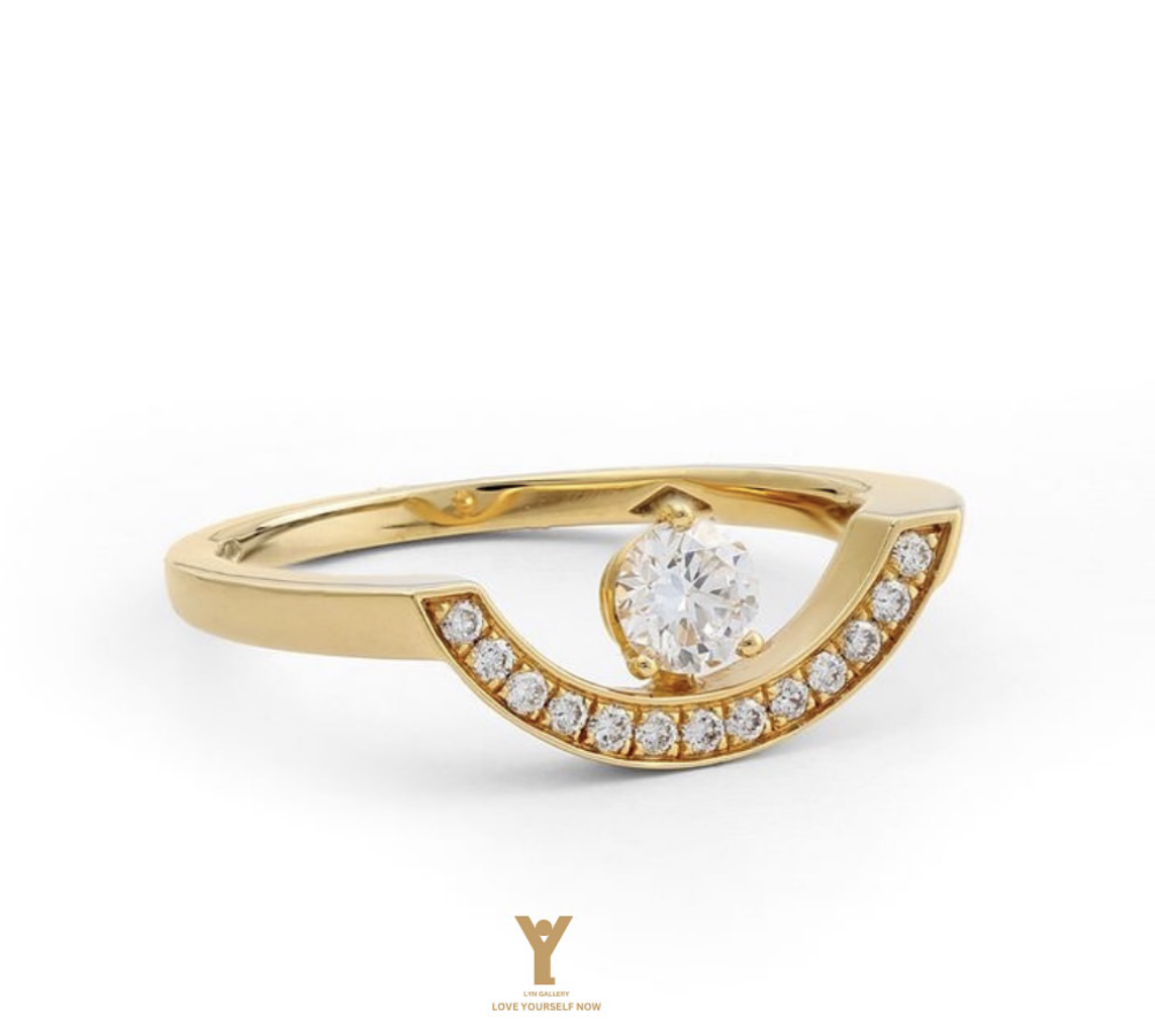 ring-050259-lyn انگشتر لین - گالری طلا جواهر و نقره لین