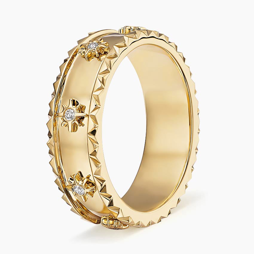 ring-0502241-pole-star-lyn-gallery انگشتر ستاره قطبی - گالری طلا جواهر و نقره لین