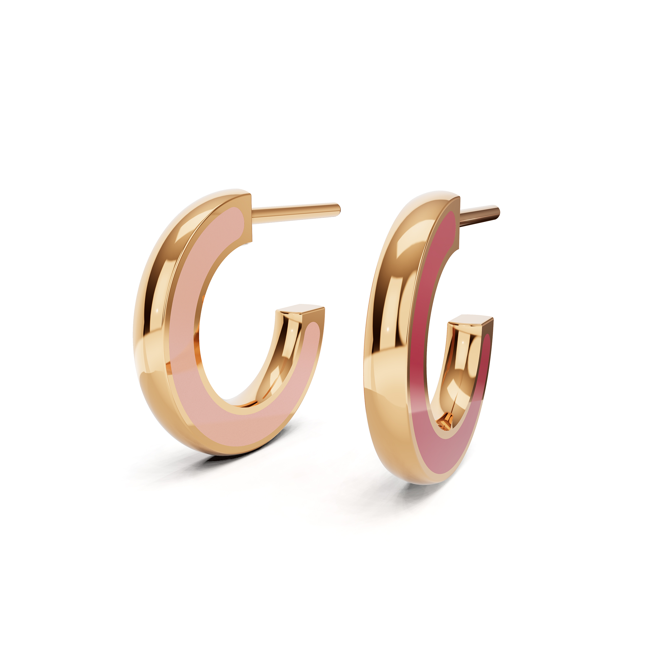 earings-0502251-enamel-lyn-gallery گوشواره میناکاری - گالری طلا جواهر و نقره لین