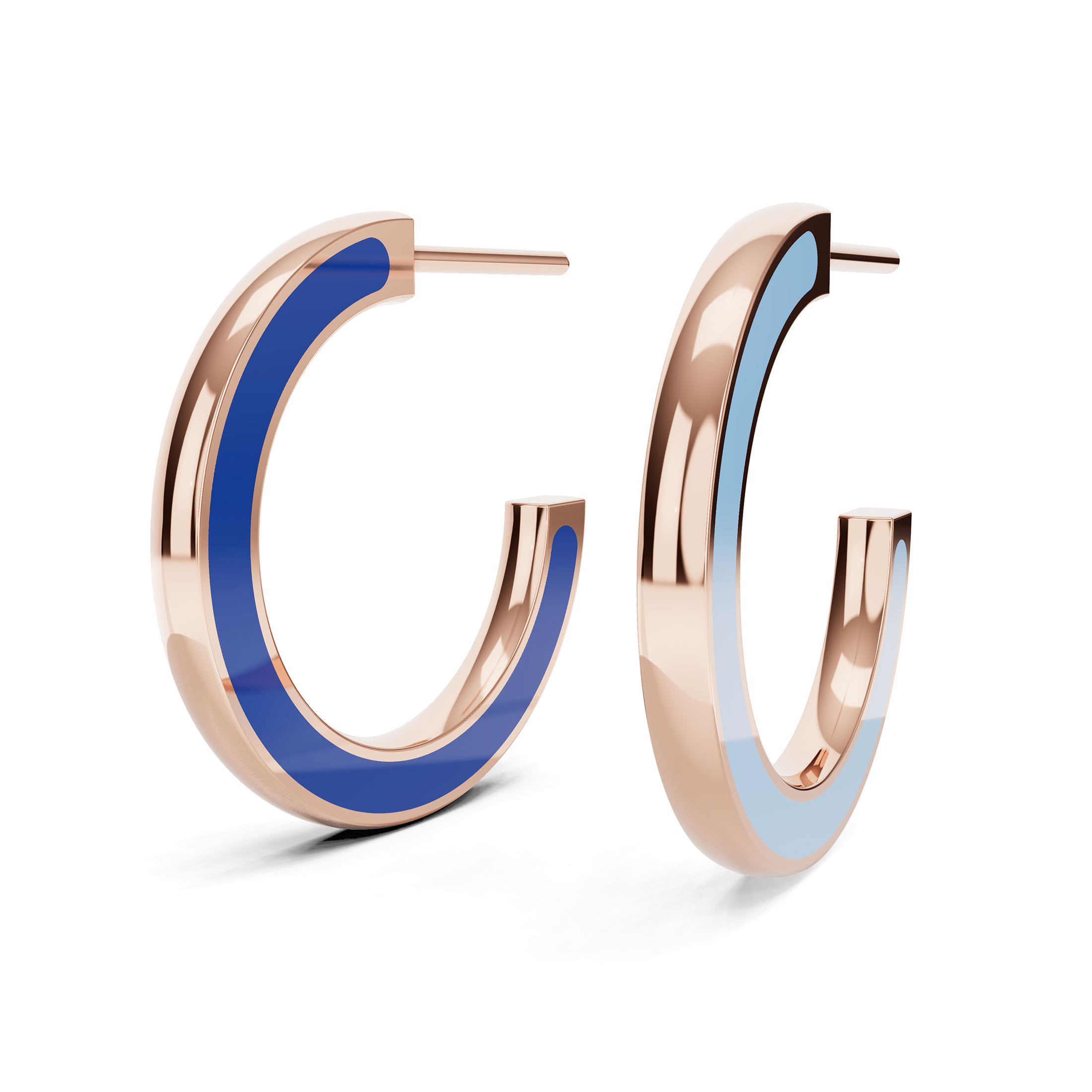 earings-0502251-enamel-lyn-gallery گوشواره میناکاری - گالری طلا جواهر و نقره لین