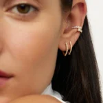 گوشواره سیما - گالری طلا جواهر و نقره لین